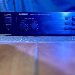 Vintage 400 watt Nikko Preamplifier